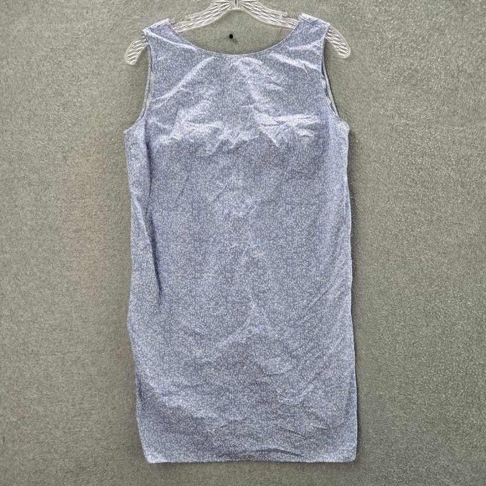 Gap Women Dress 2 Blue Sheath Mini Sleeveless Back‎ Knot NWT